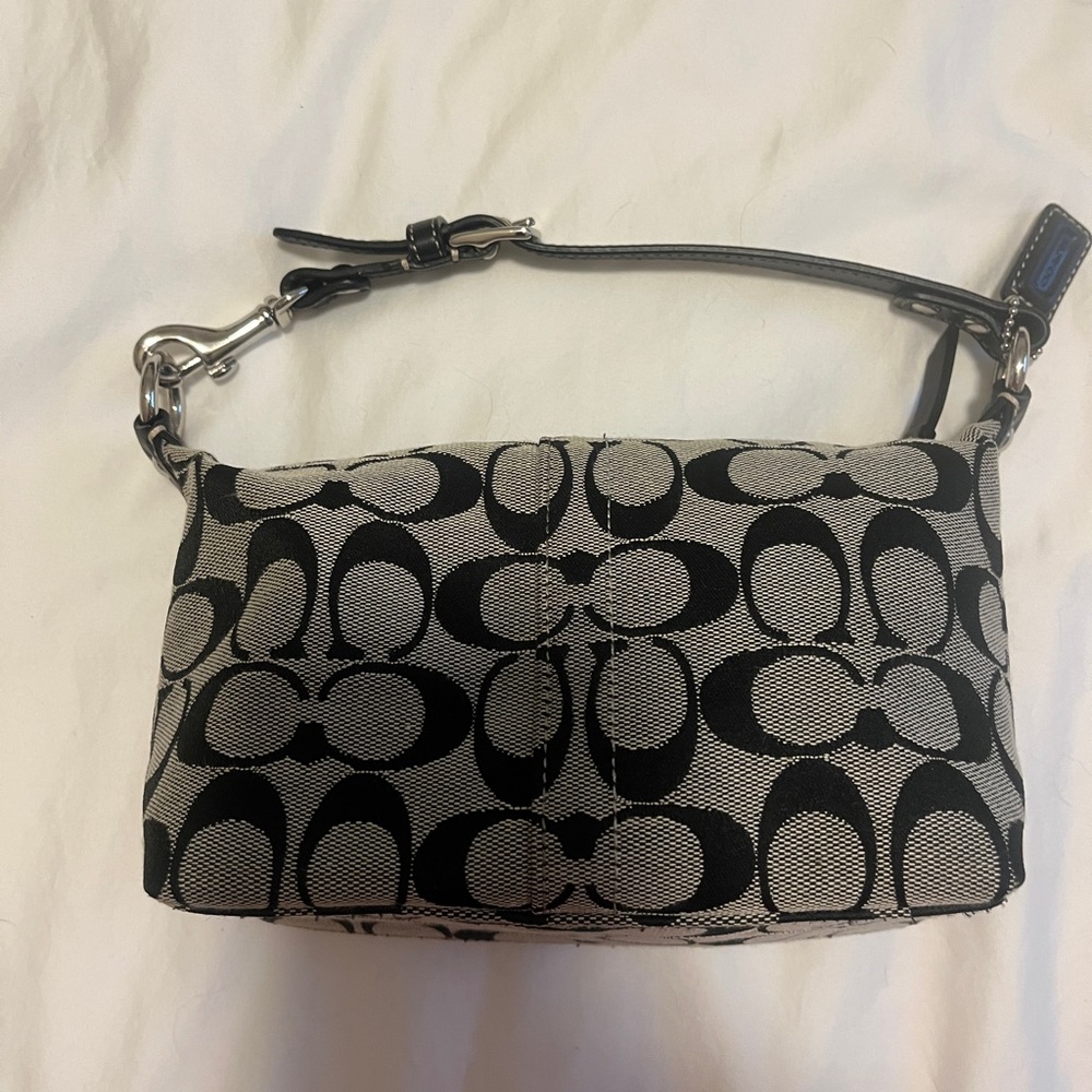 Coach mini clutch bag